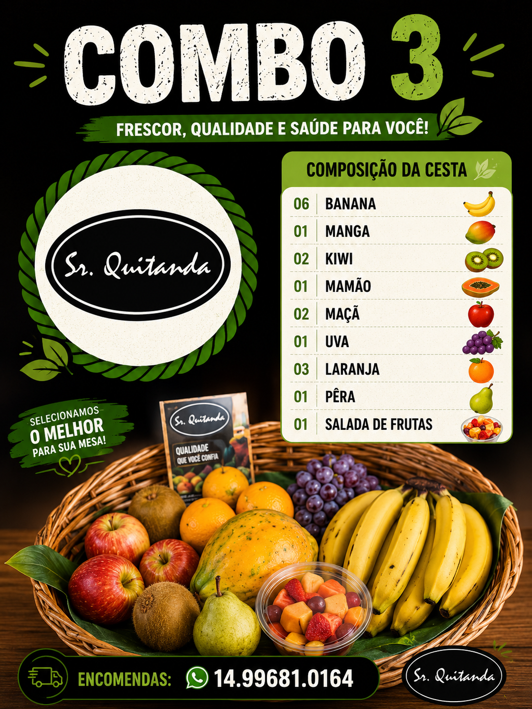COMBO DE FRUTAS